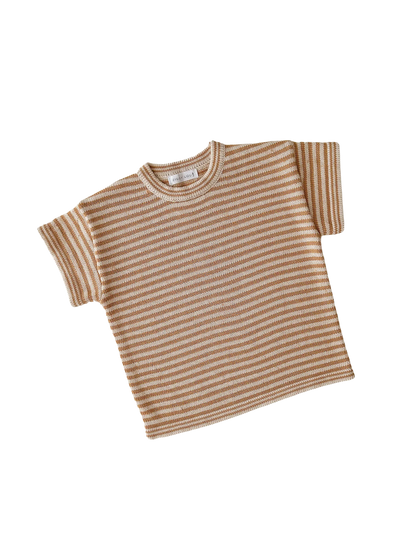 Tee | Golden Stripes ~ 3-6m only