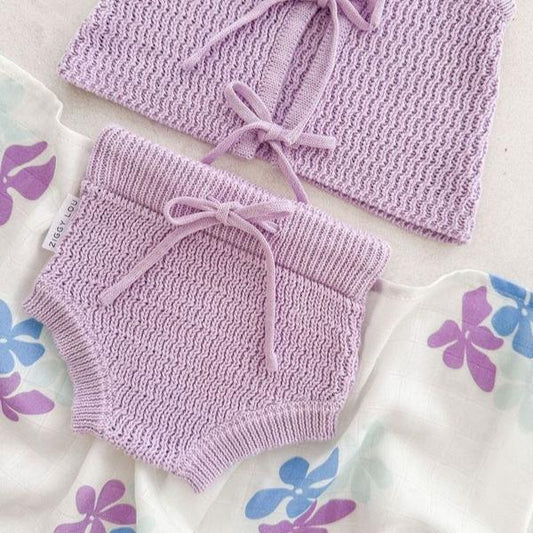 Bloomers | Violet ~ 0-3m only