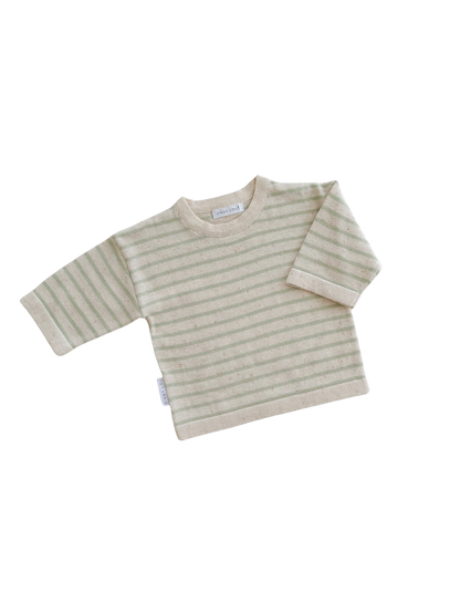 Long-Sleeve Tee | Biscotti Stripe