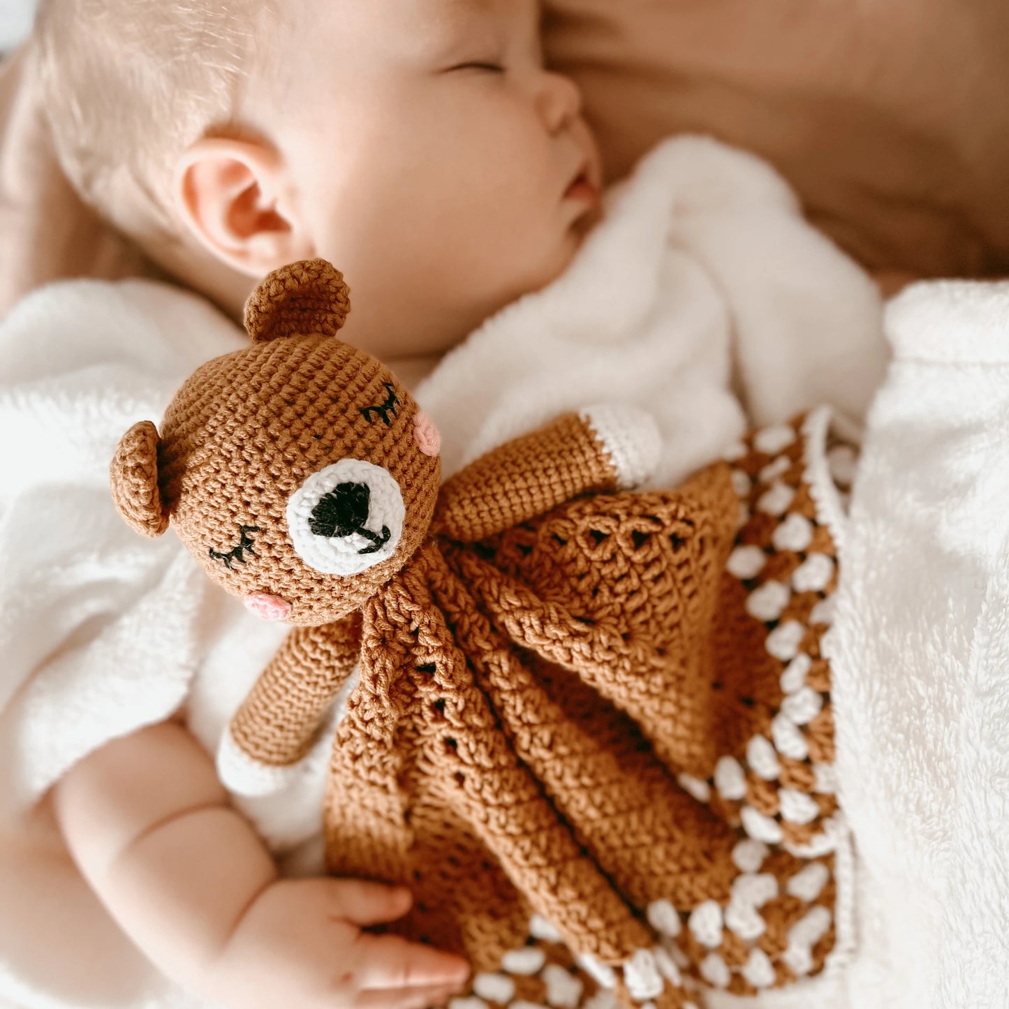 Crochet Comforter | Theodore the Bear