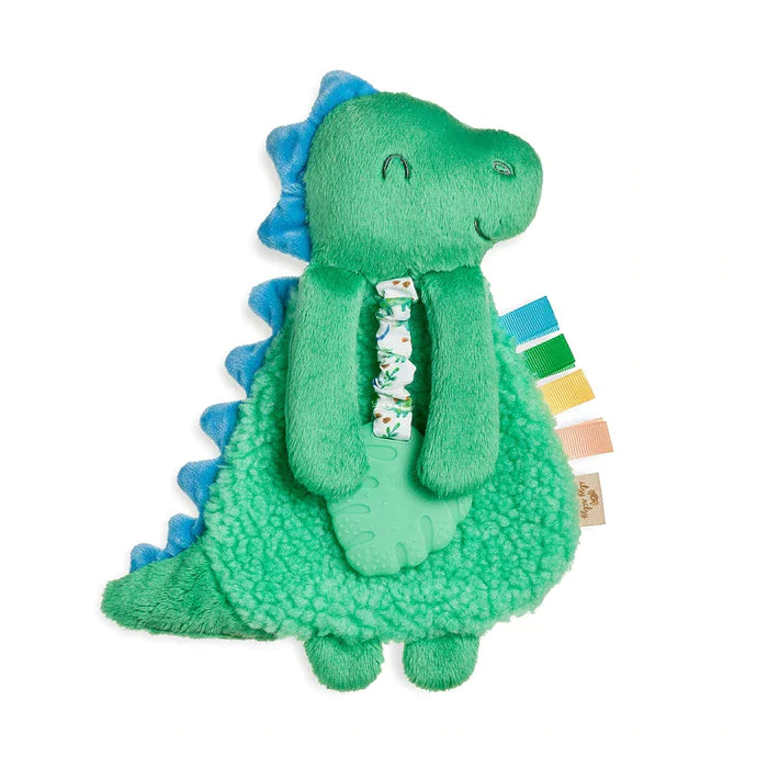 Itzy Lovey Plush & Teether Toy | James the Dino